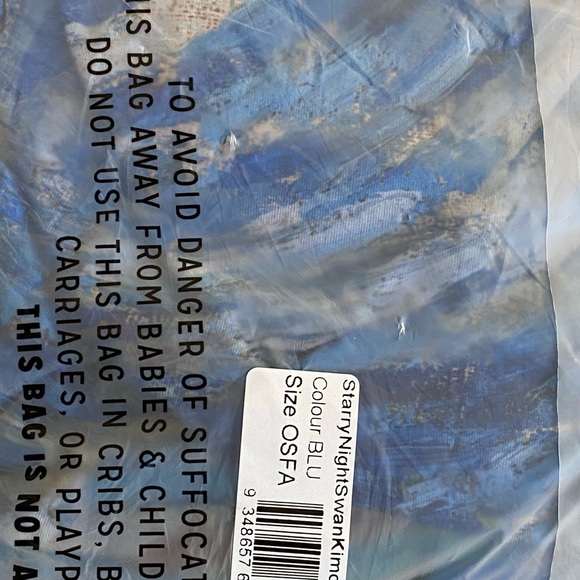 Blackmilk Starry Night Swan Kimono - NWT - Picture 5 of 6